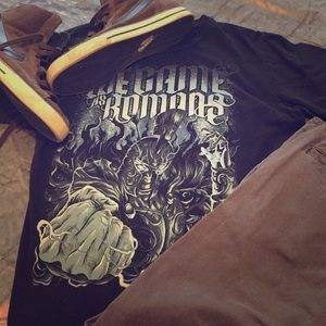 Black Band Tee- We Came As Romans, S/CH